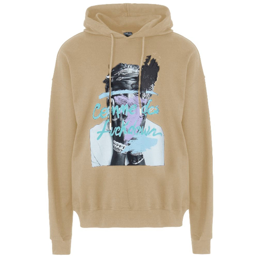 Beige Cotton Sweatshirt