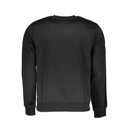 Black Cotton Sweatshirt