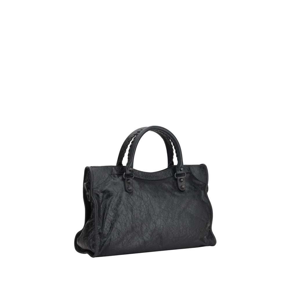 Black Calf Leather Bos Taurus Shoulder Bag