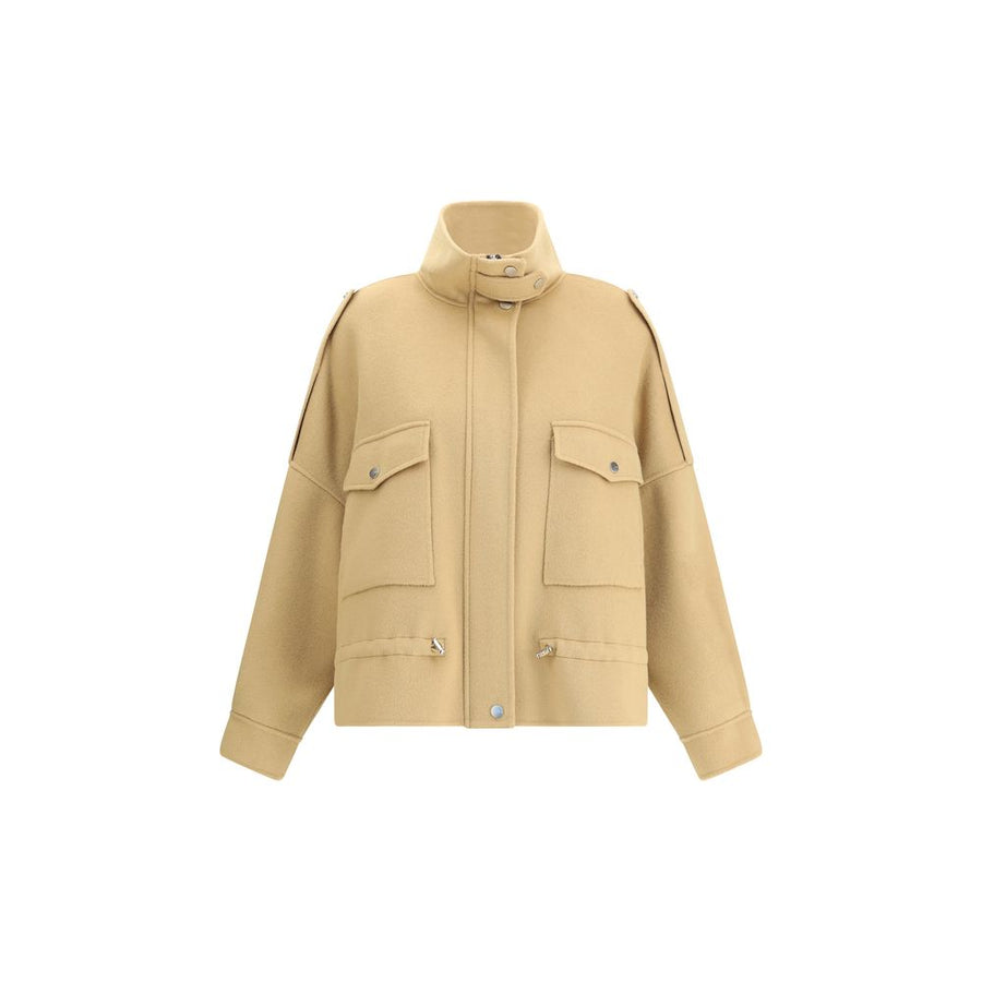 Beige Wool Coat
