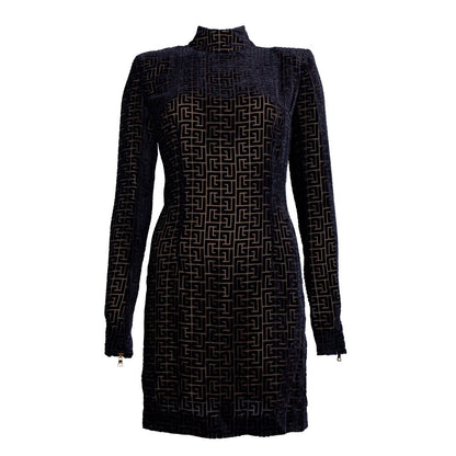 Black Viscose Dress