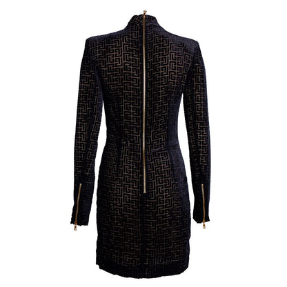 Black Viscose Dress
