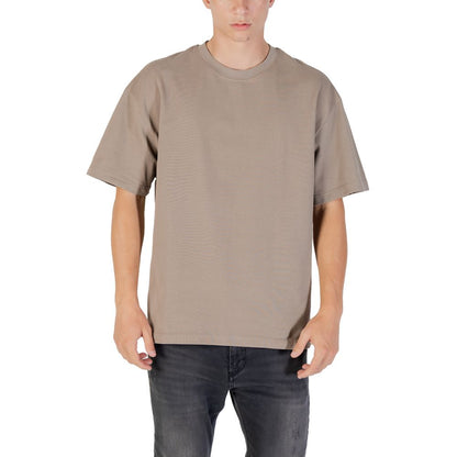 Beige Cotton T-Shirt