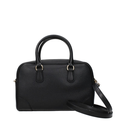Black Leather Handbag