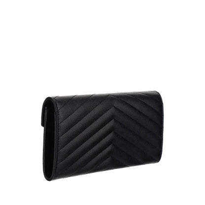 Black Calf Leather Bos Taurus Wallet