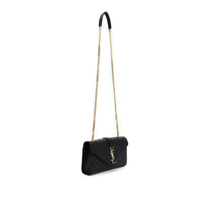 Black Calf Leather Bos Taurus Shoulder Bag