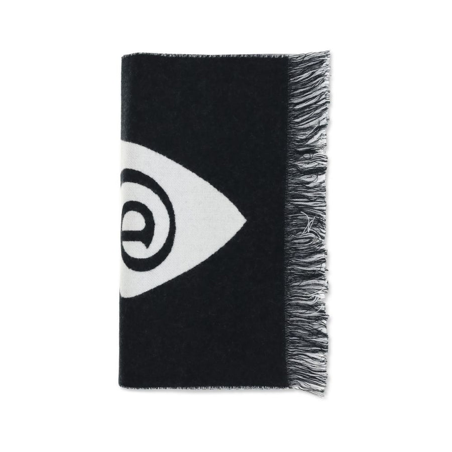 Black Wool Scarf