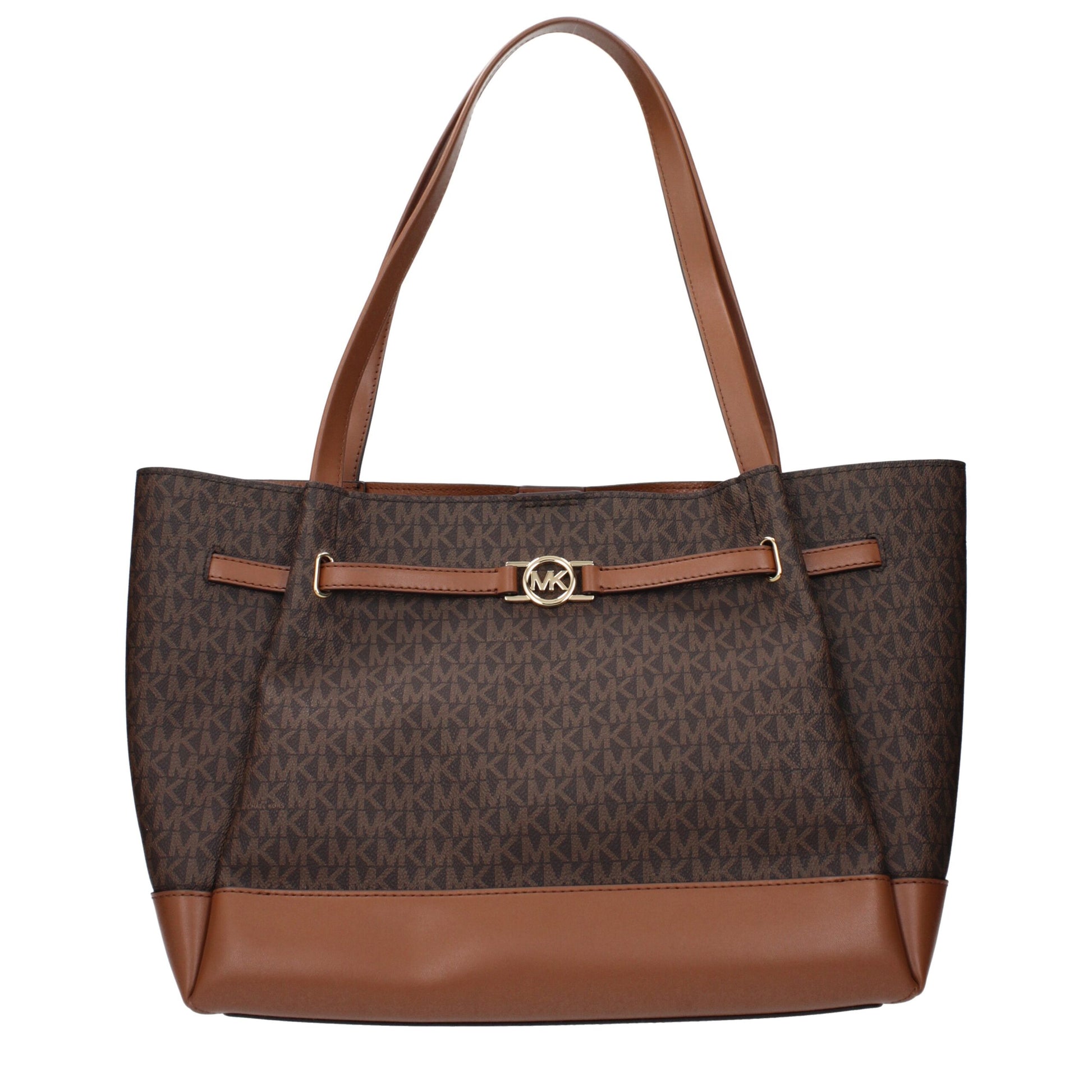 Brown Fabric Shoulder Bag