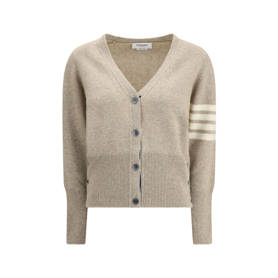 Bicolor Wool Cardigan