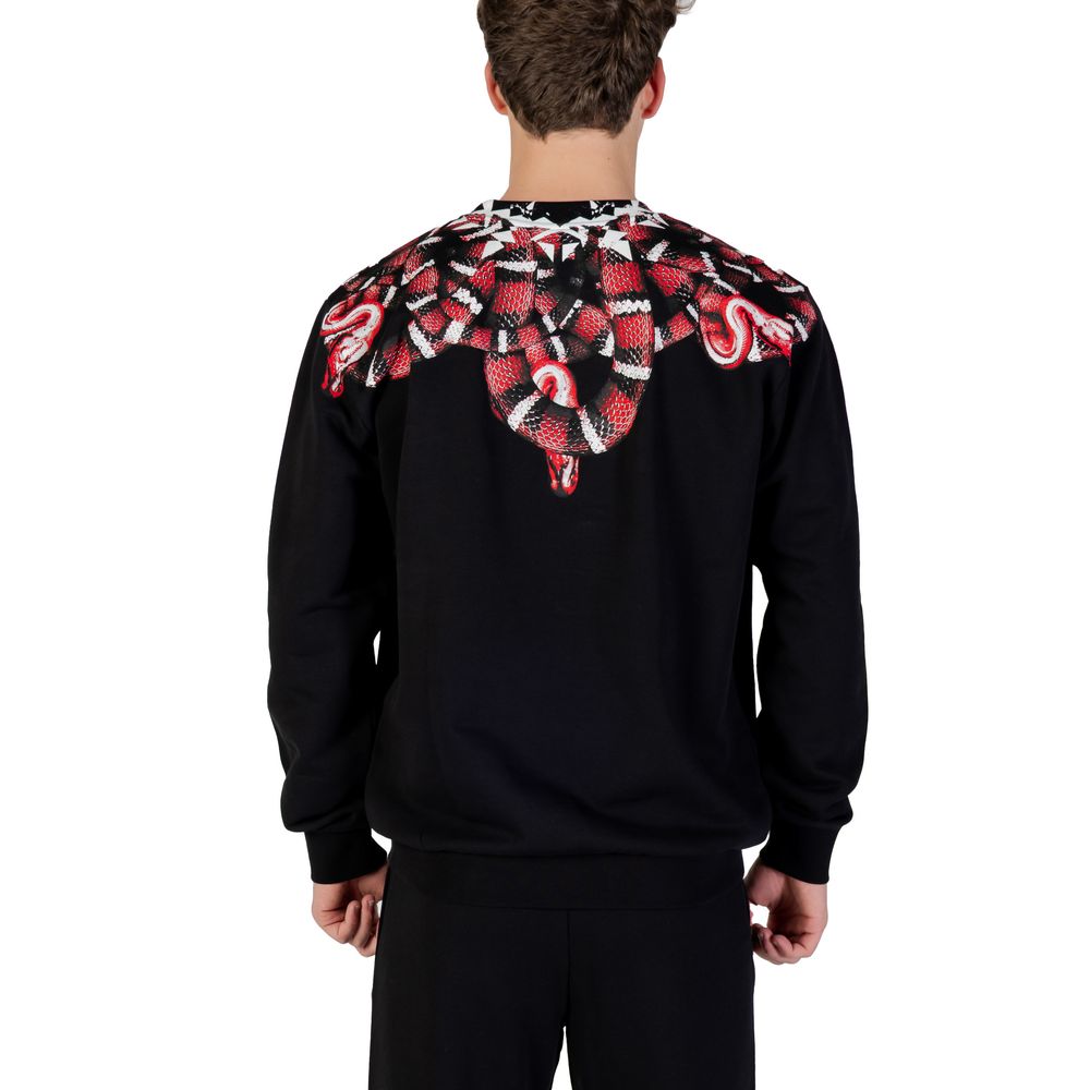 Black Cotton Sweatshirt