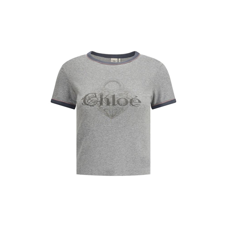 Gray Cotton T-Shirt