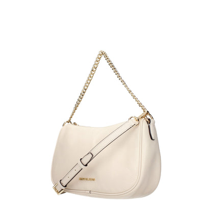 Beige Leather Handbag