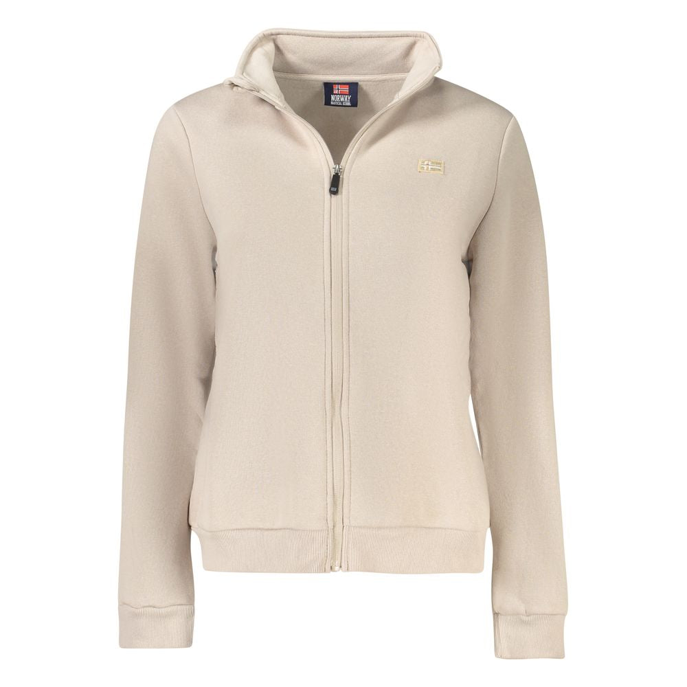 Beige Cotton Sweatshirt