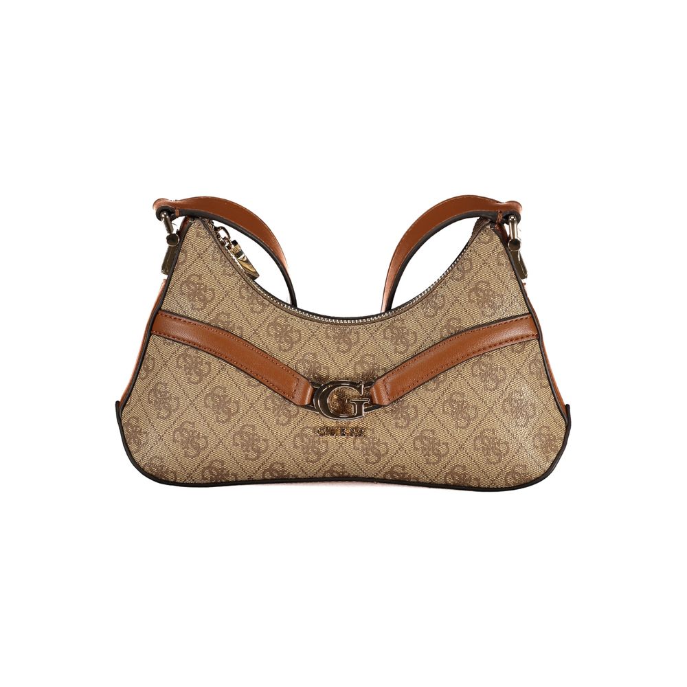 Beige Polyethylene Handbag