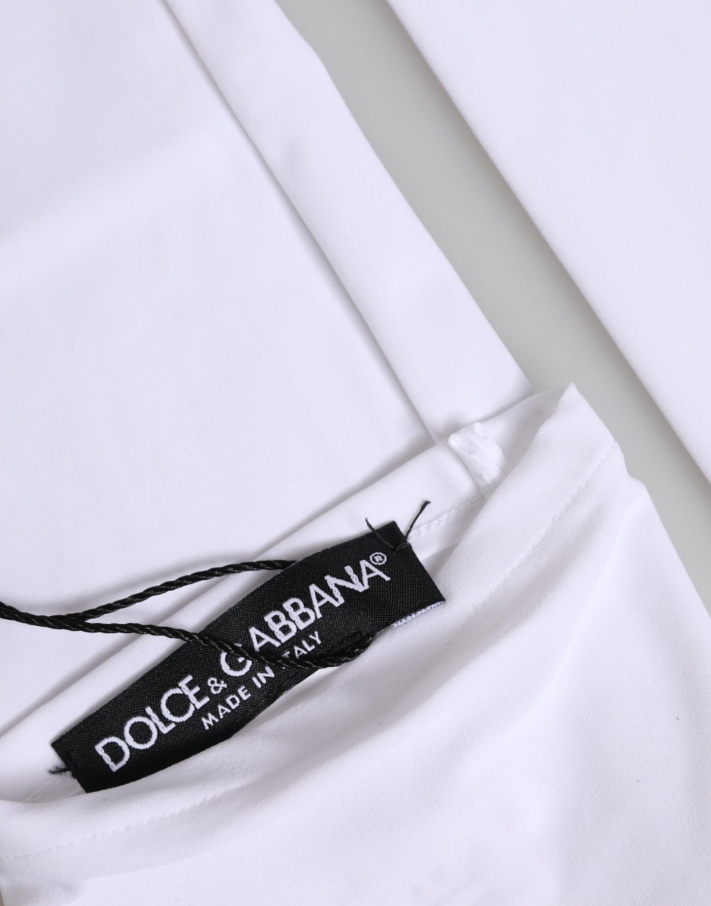 White Nylon Fingerless Elbow Length Women Gloves