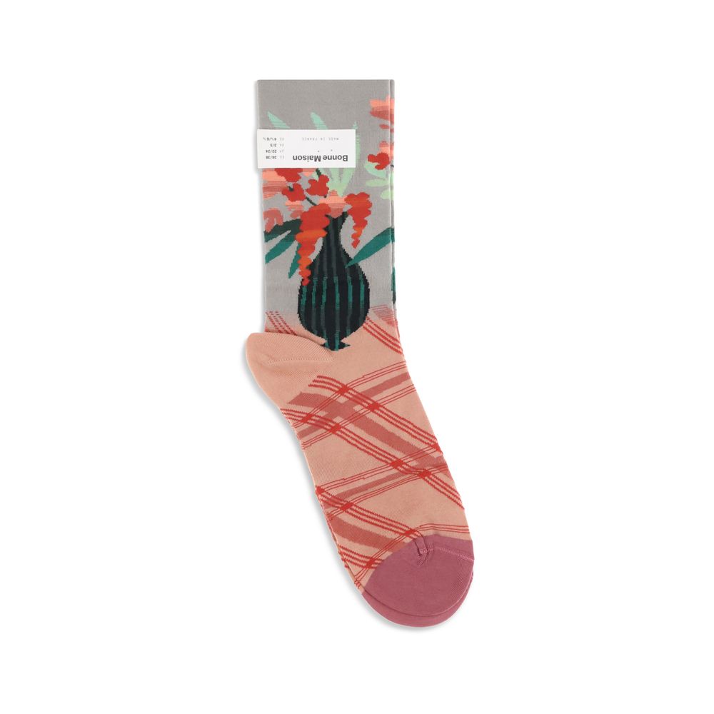 Black Cotton Socks