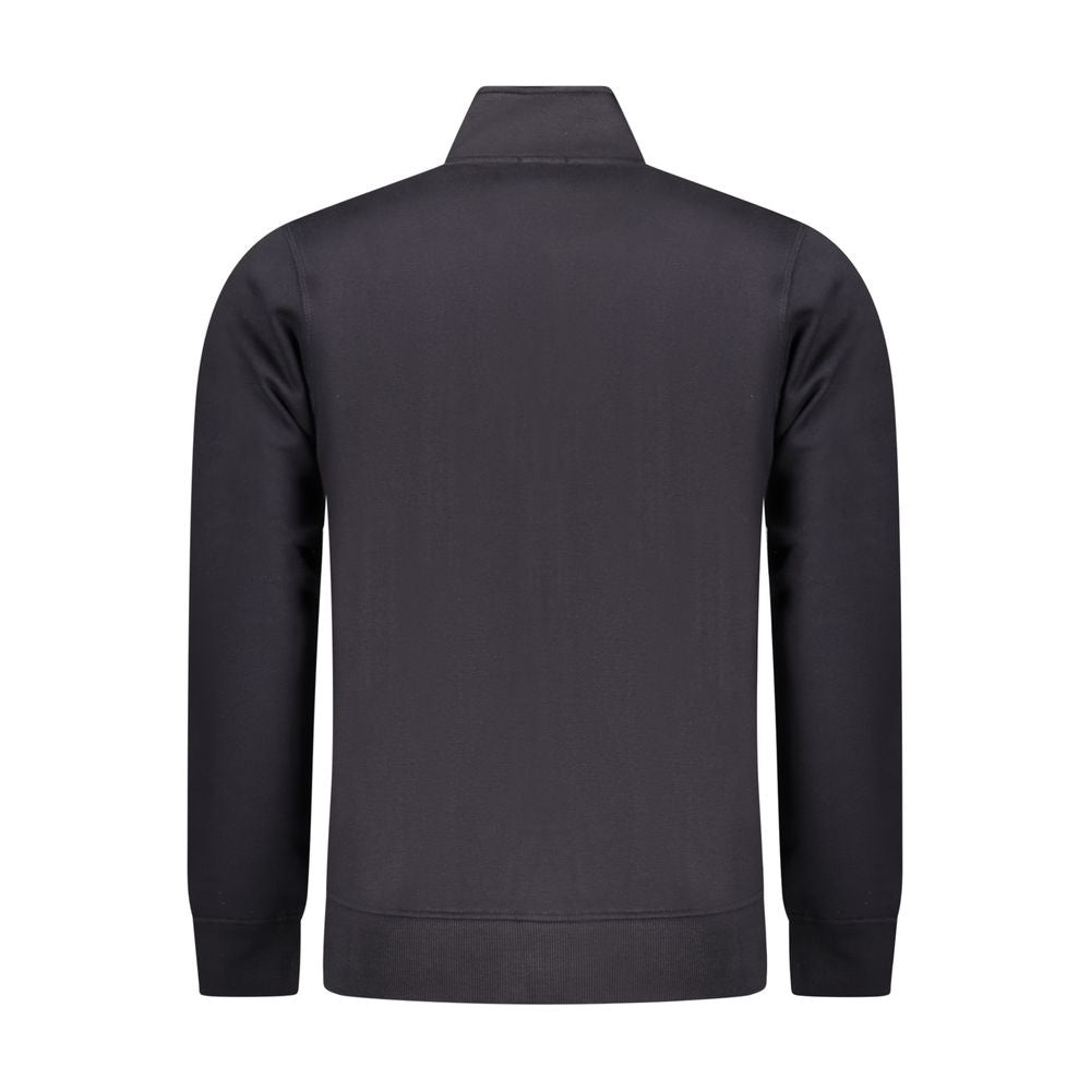 Blue Cotton Men Sweater