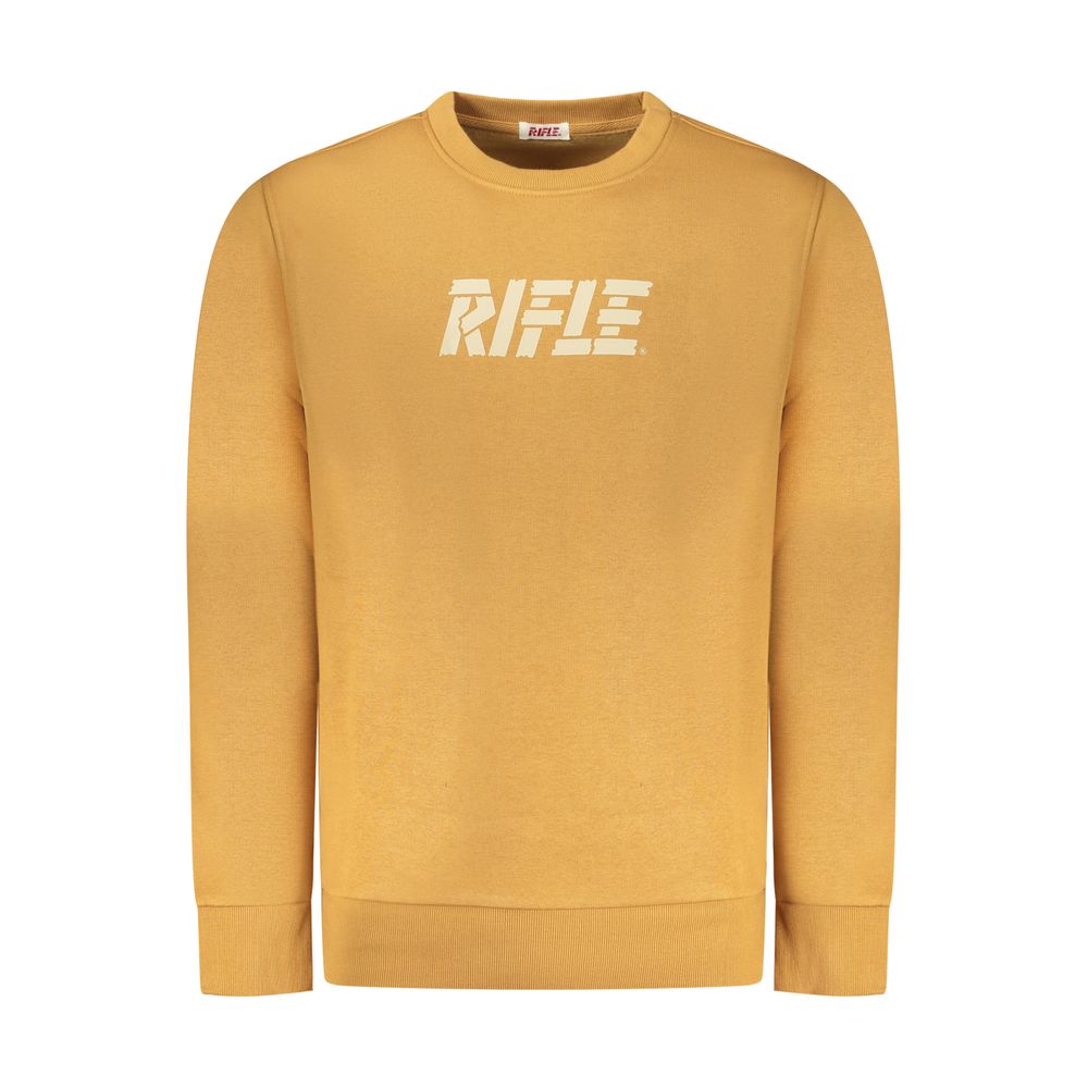 Brown Cotton Men Sweater