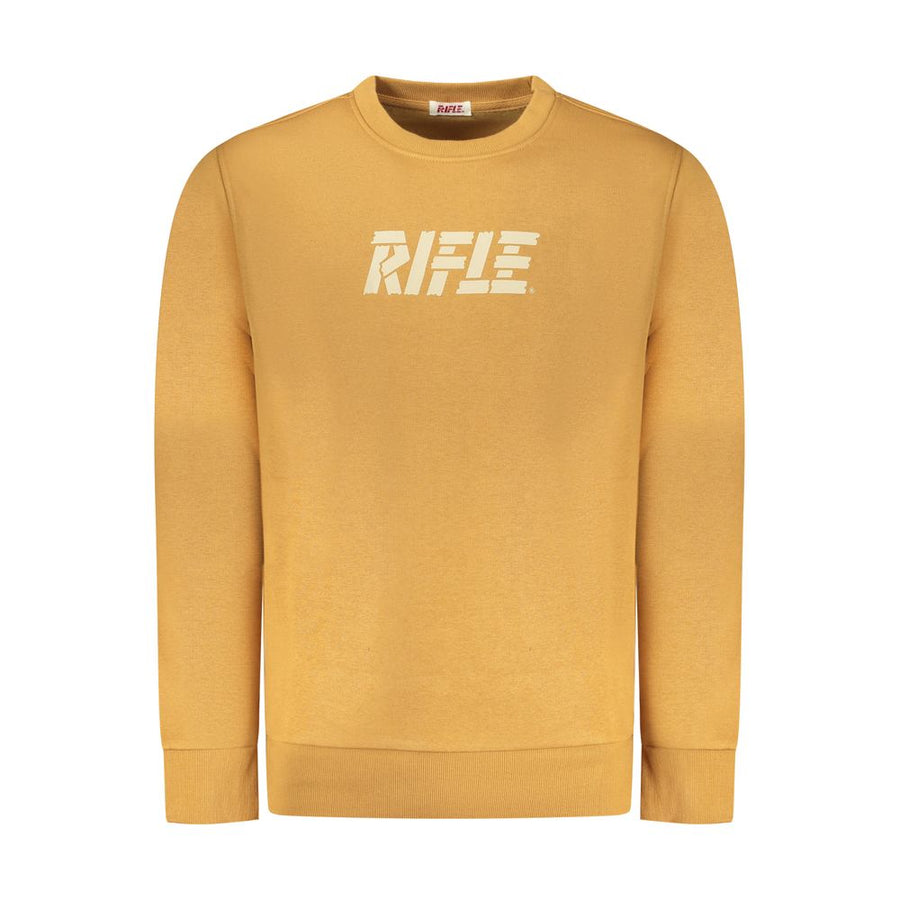 Brown Cotton Men Sweater