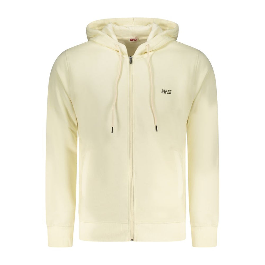 White Cotton Men Sweater