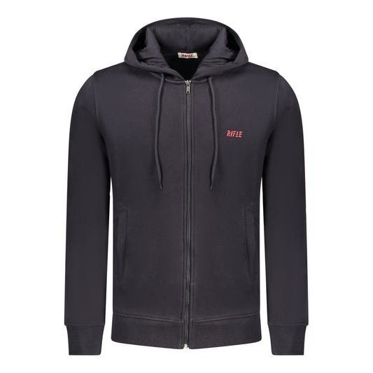 Blue Cotton Men Sweater