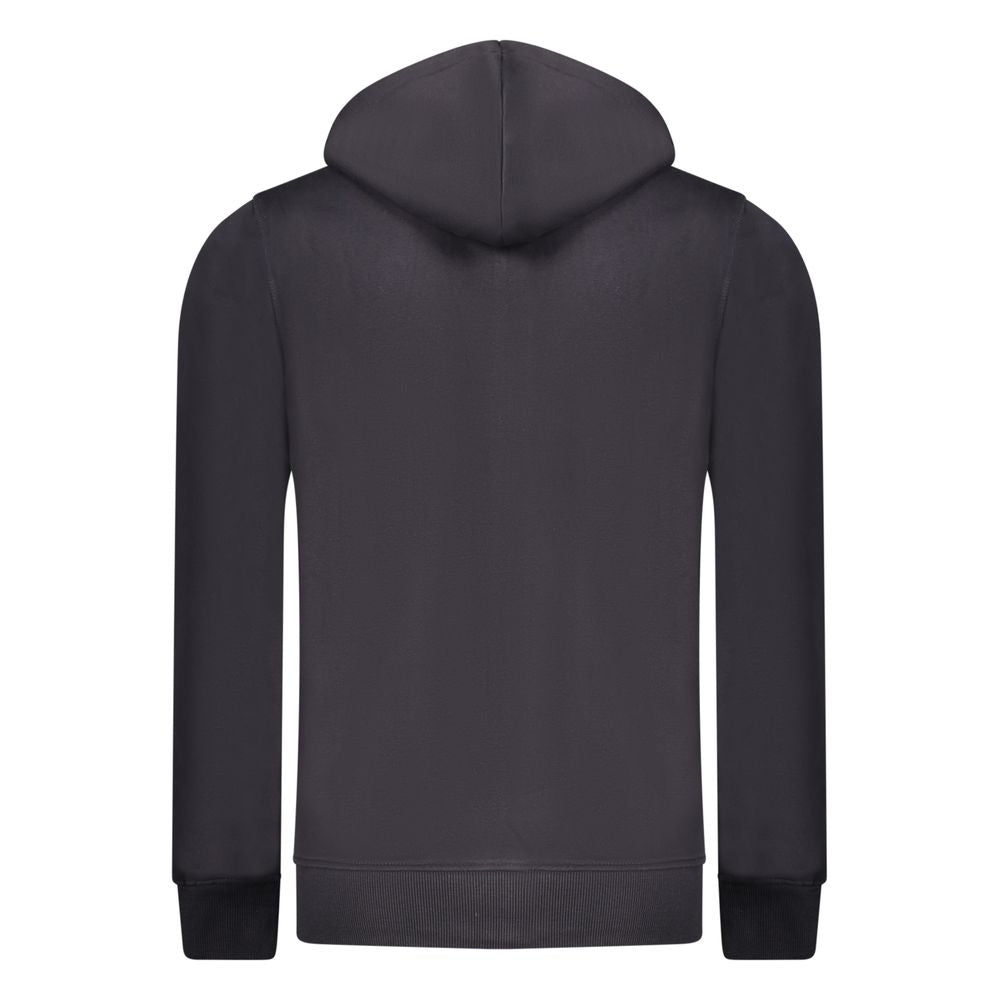 Blue Cotton Men Sweater
