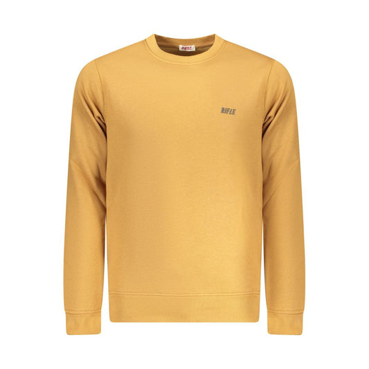 Brown Cotton Men Sweater