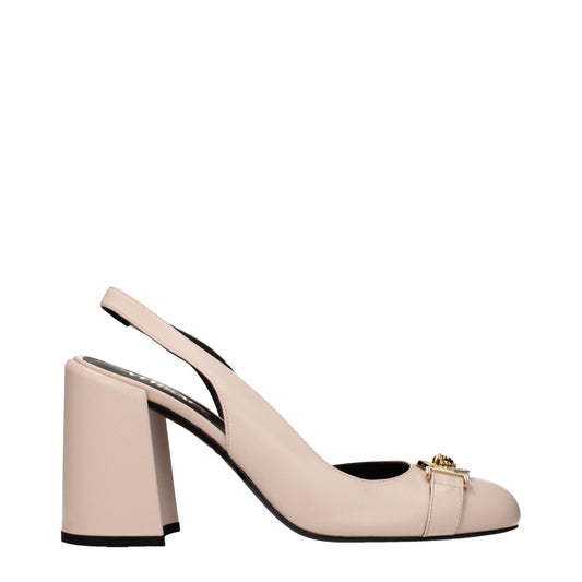 Pink Leather Pumps