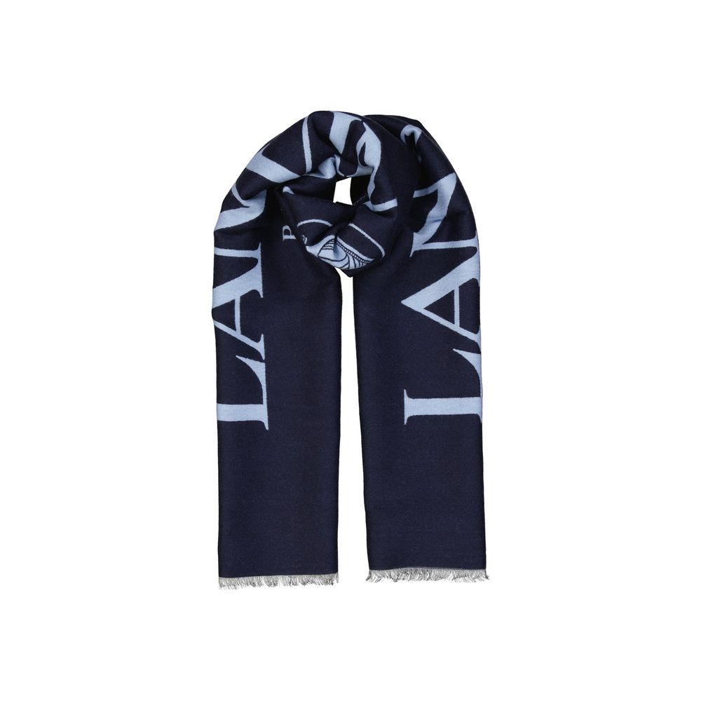 Blue Silk Scarf