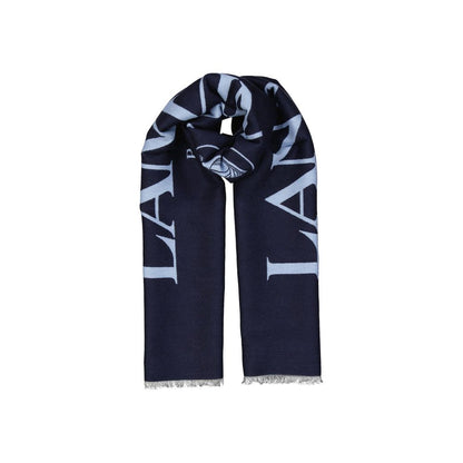 Blue Silk Scarf