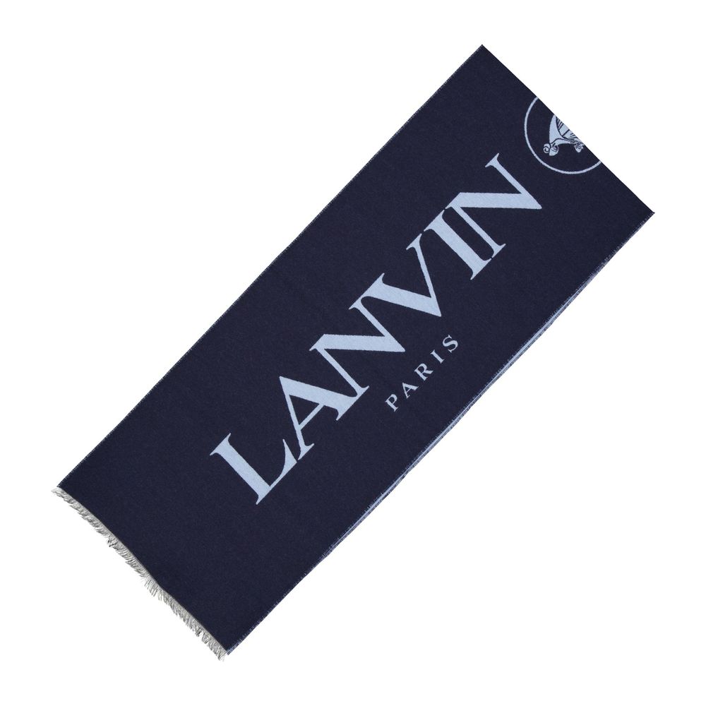 Blue Silk Scarf
