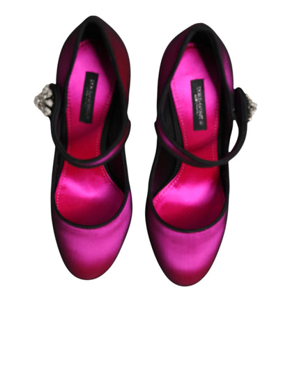 Pink Embellished High Heels Pumps Shoes