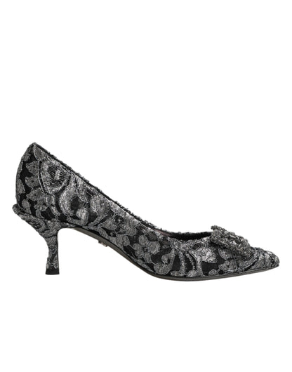Silver Lace DG Amore Heels Pumps Shoes