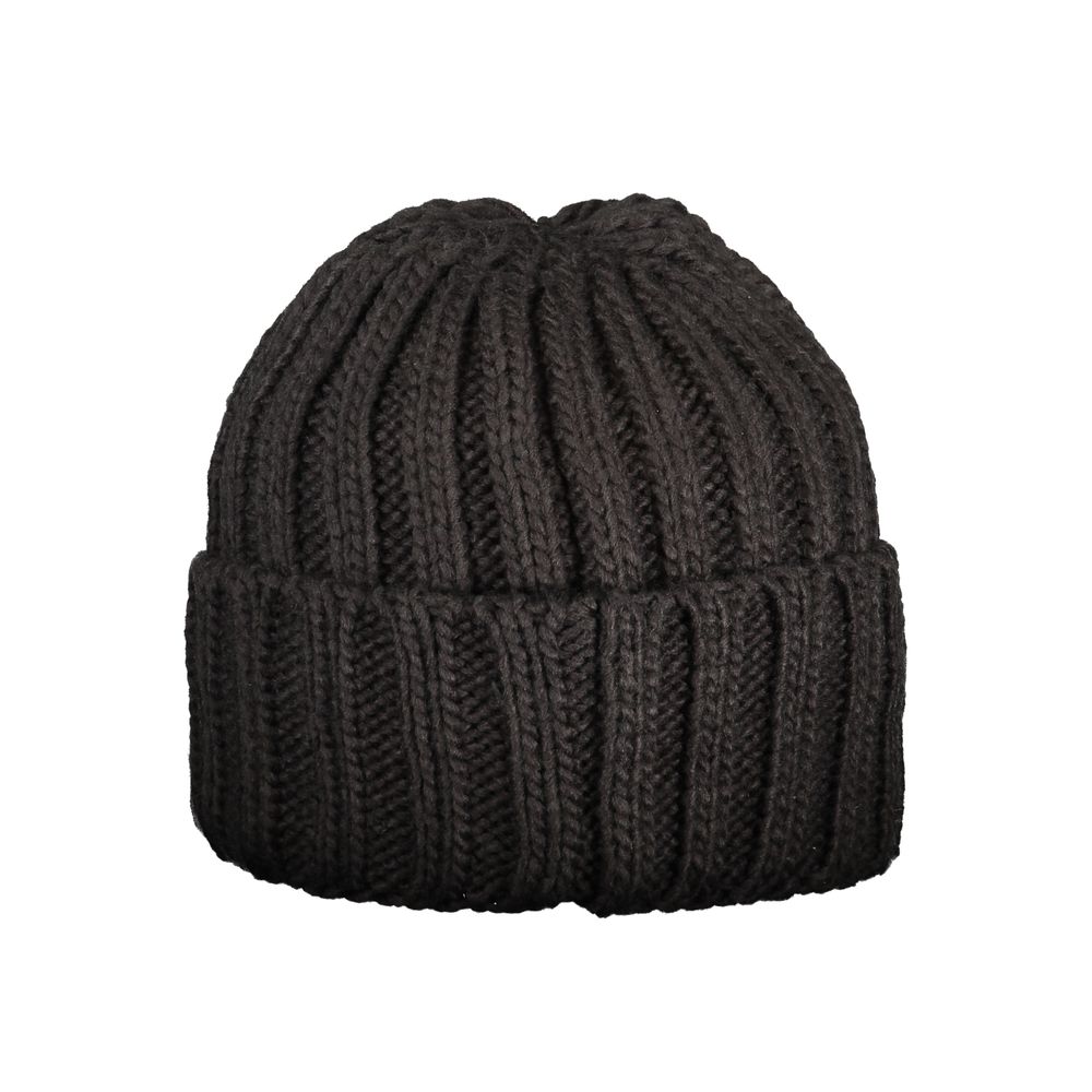 Black Marabou Men Cap