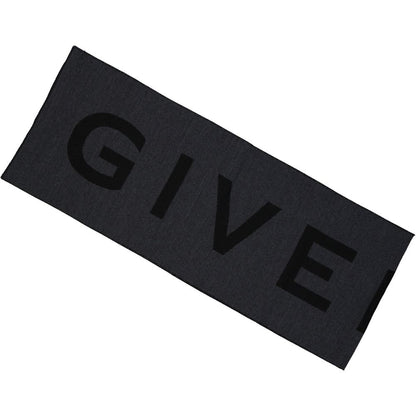 Wool Logo Scarf