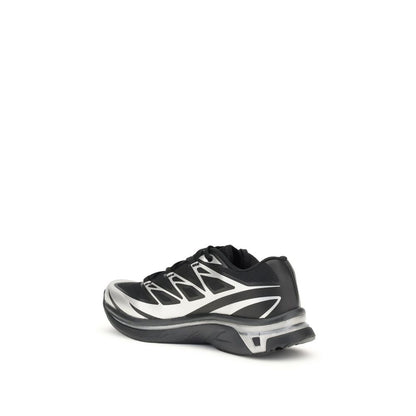 Black Polyamide Athletic Sneakers
