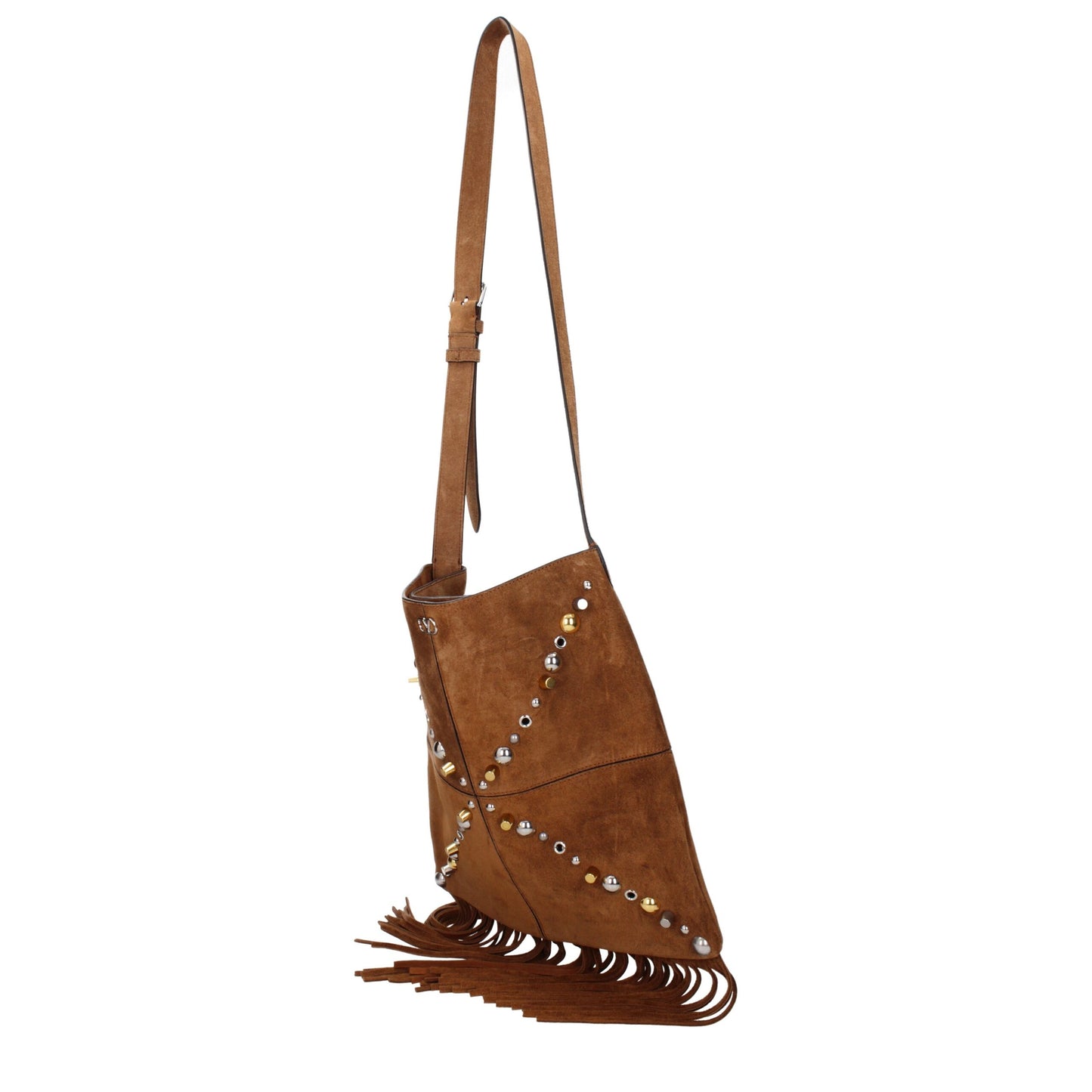 Brown Leather Crossbody Bag