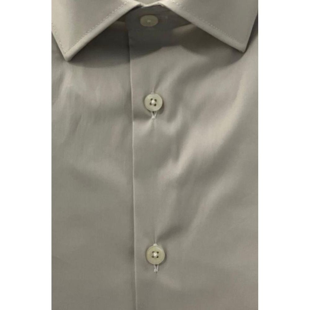 Beige Cotton Shirt