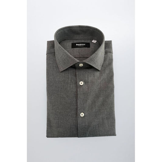 Gray Cotton Shirt