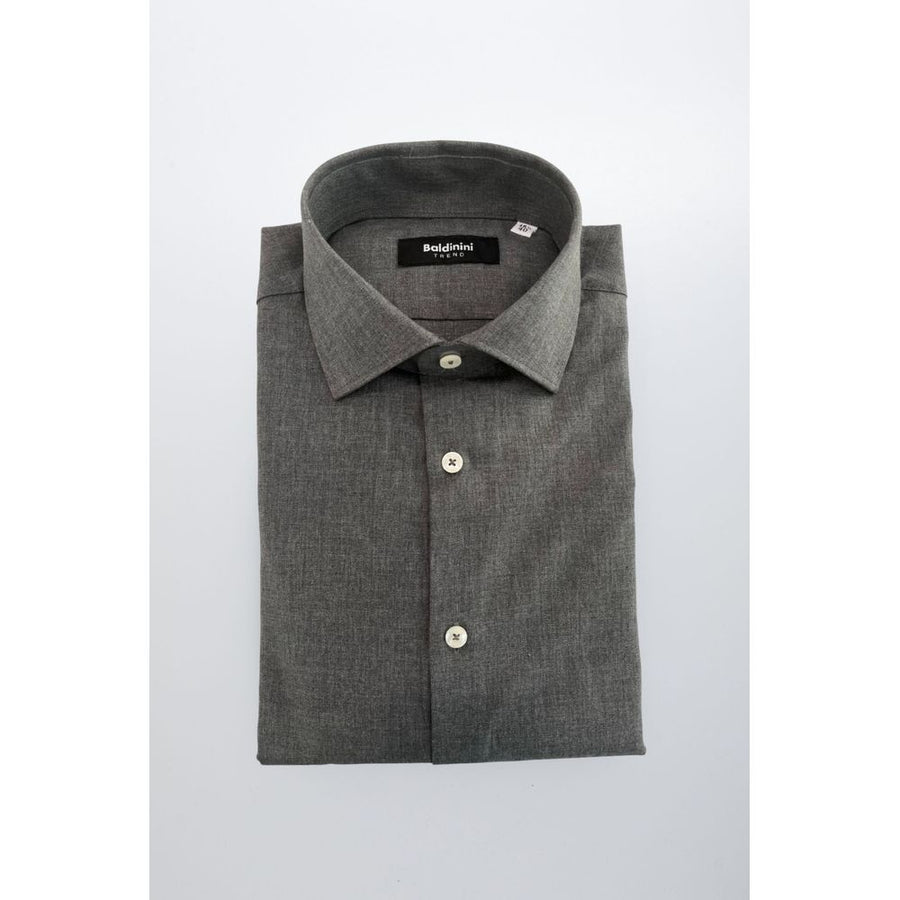 Gray Cotton Shirt