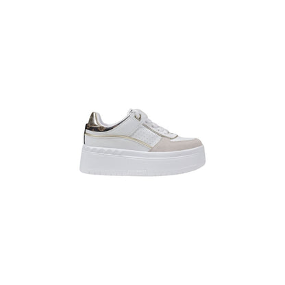 White Polyethylene Platform Pumps