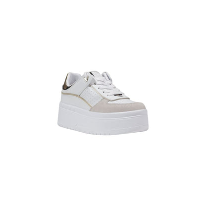 White Polyethylene Platform Pumps