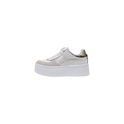 White Polyethylene Platform Pumps