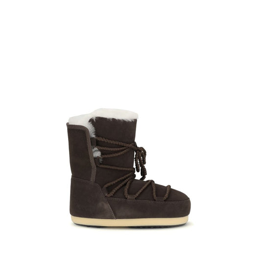 Suede and shearling Ankle Boots