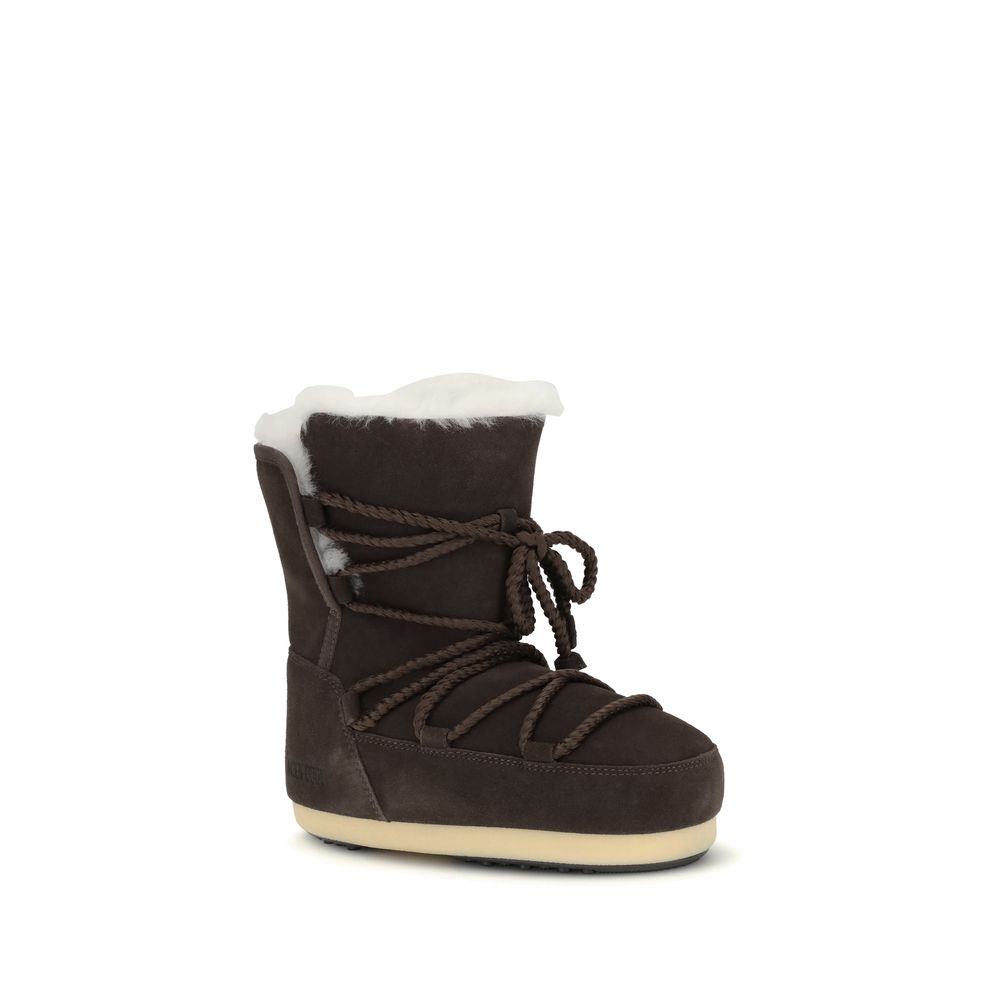 Suede and shearling Ankle Boots
