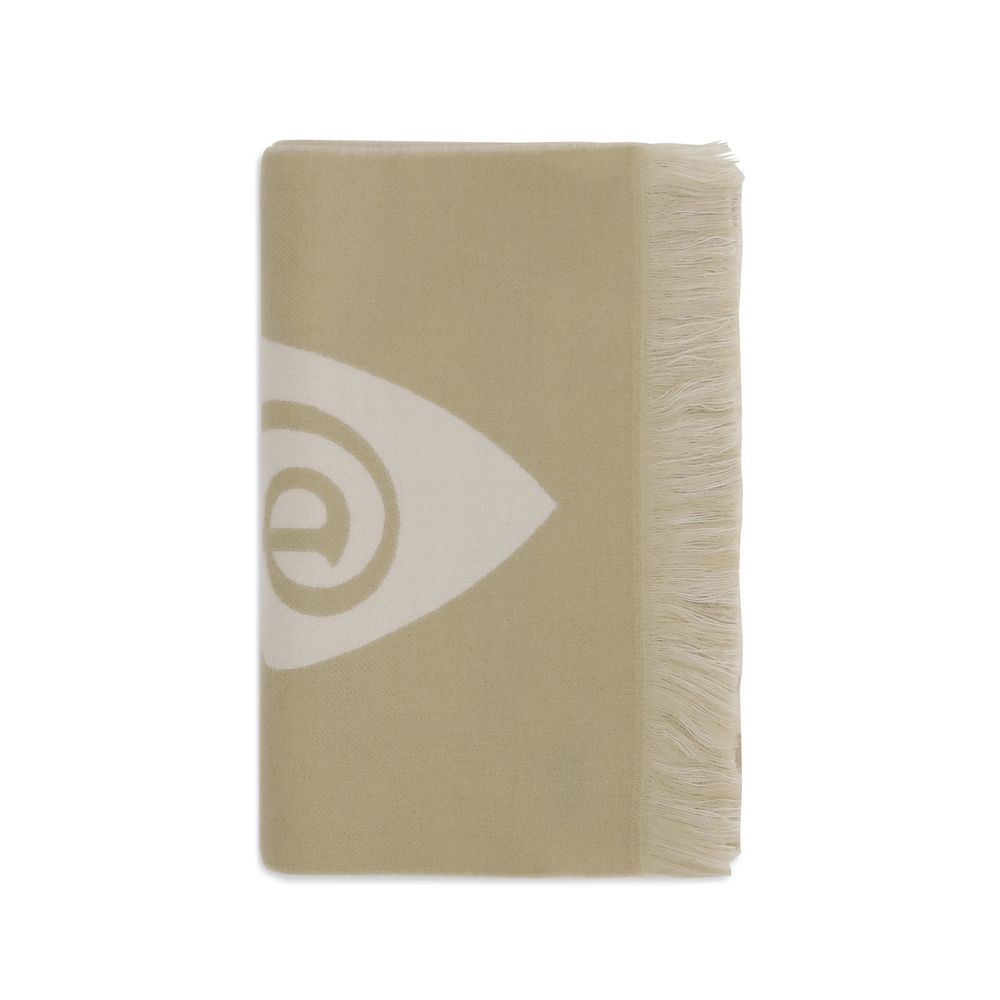 Logo wool Scarf