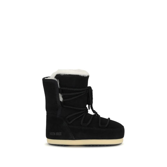 Suede and shearling Ankle Boots