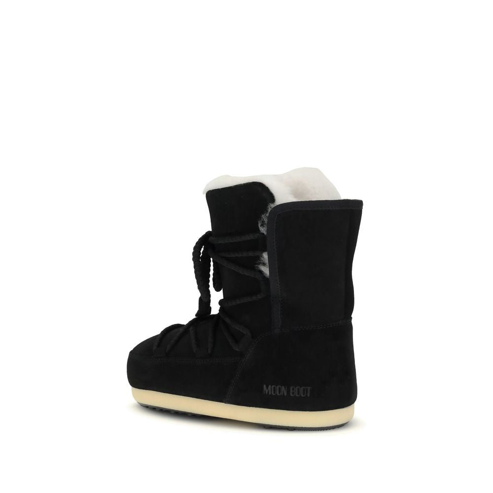 Suede and shearling Ankle Boots