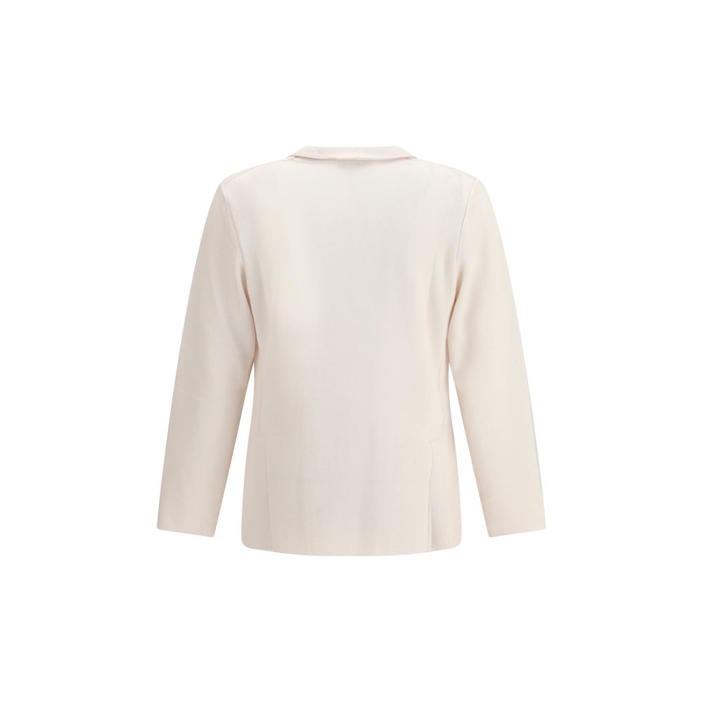 Double-breasted knit Jacket