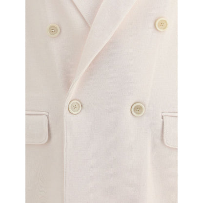 Double-breasted knit Jacket